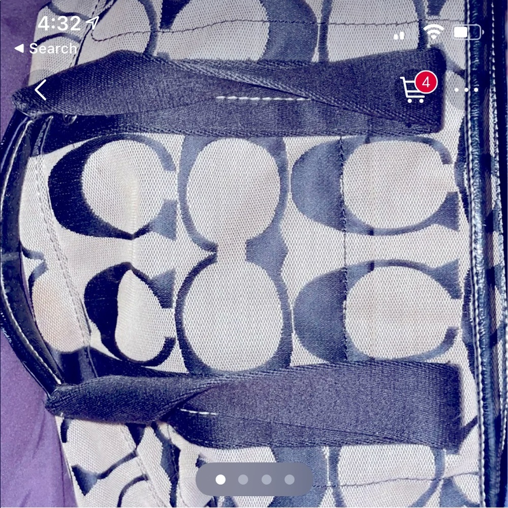 Coach hand bag